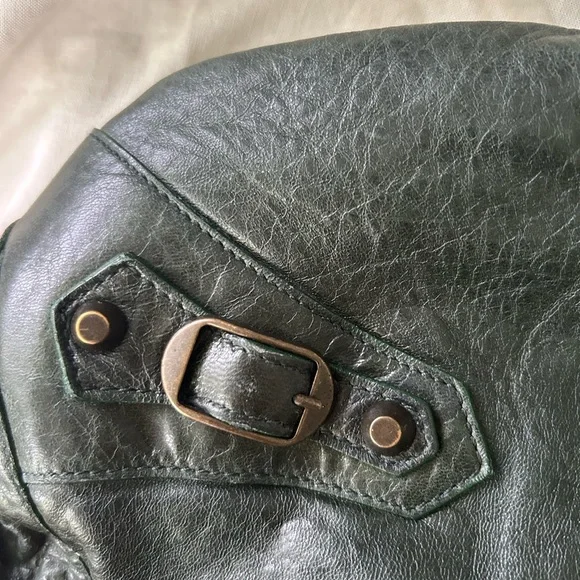 Balenciaga 2006 Sapin Dark Green Chèvre Leather Day Bag - Picture 12 of 12